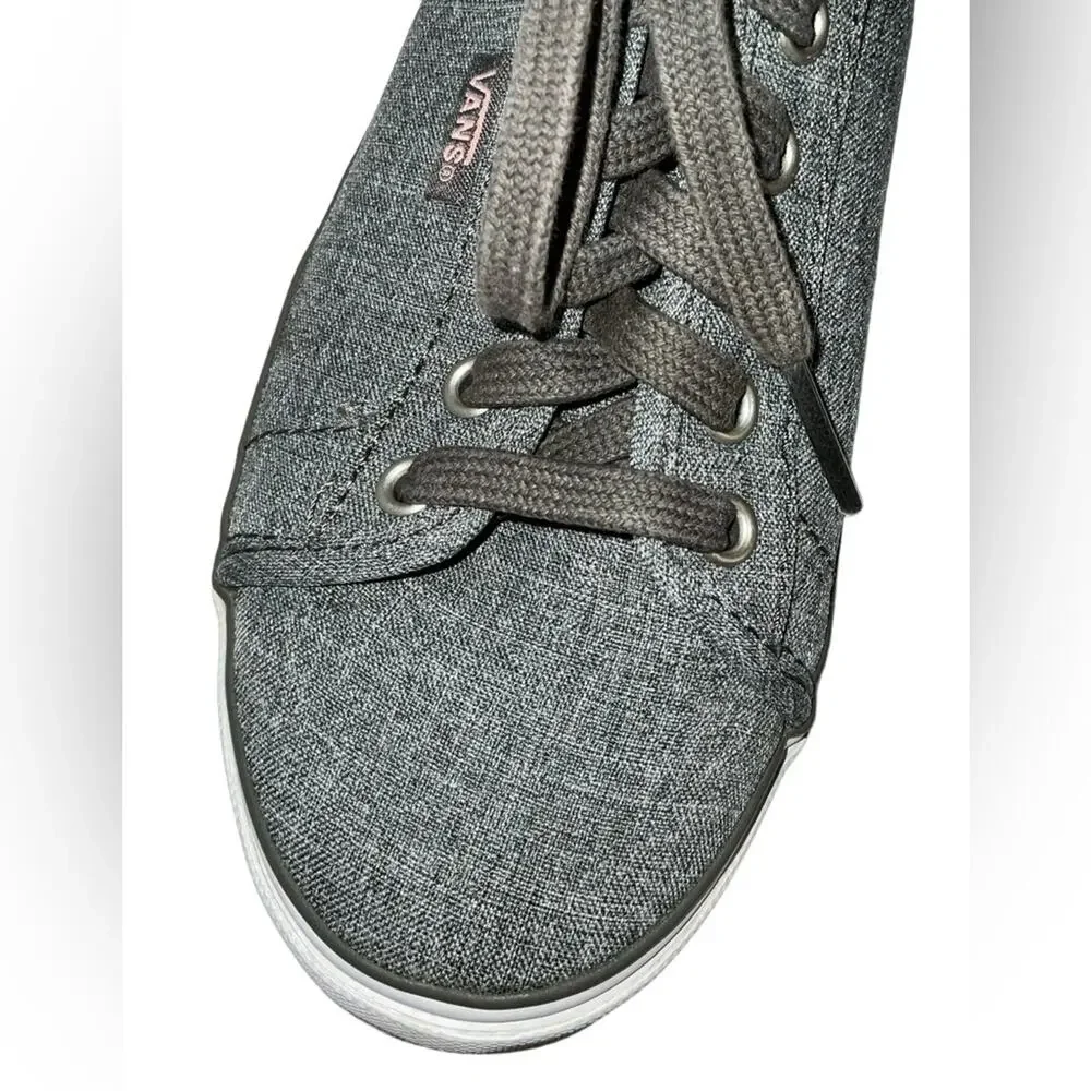 Vans Off The Wall Heathered Grey Sneaker Size 5